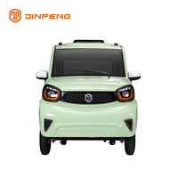 Jinpeng EEC-COC, Vehículo Eléctrico para el Mercado Europeo, 3 Asientos, Cabina Cerrada, Cuatro Ruedas, Auto para Adultos, Mini Auto de Fábrica