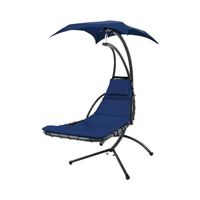 Auvent de patio extérieur et gazebo et pergola chaise longue suspendue hamac de balançoire de porche de jardin pour l'utilisation de meubles d'intérieur et d'extérieur