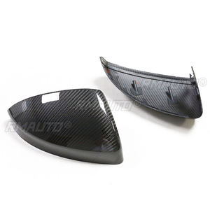 Cubierta de Espejo Lateral de Fibra de Carbono Seca para Automóvil, Reemplazo de la Cubierta del Espejo Retrovisor, Estilo OEM, para Audi R8 TT TTS TTRS 2016-2022 - Product Image 2