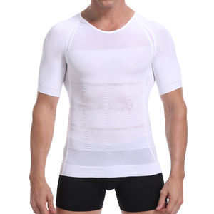 Classix <span class=keywords><strong>T</strong></span>-<span class=keywords><strong>Shirt</strong></span> tonifiant pour homme, chemises de Compression, correcteur de <span class=keywords><strong>Posture</strong></span>, maillot de corps, sous-vêtement correcteur amincissant pour le ventre - Product Image 6