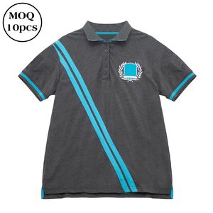 ใหม่แฟชั่นชุดนักเรียนผ้าฝ้าย100% เสื้อโปโลขายส่งประเทศไทย - Product Image 1