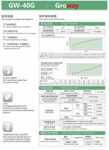 Hiện đại cao chân 40 gốm kín van nhựa Lõi vòi-Nhà bếp bền phụ kiện phòng tắm áp lực cao dễ dàng làm sạch 5 năm - Product Image 4