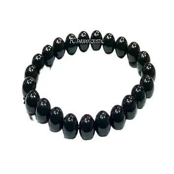 natural black tourmaline stone beads bracelet,5mm,8mm,10mm /loose gemstone/stone healing/ beaded bracelets/yoga crystal/ chakra