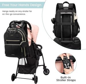Free Sample Travel Mommy <b>Nursing</b> Tote Diaper <b>Bags</b> Four-piece Set with Multiple Uses for Mother - Product Image 3