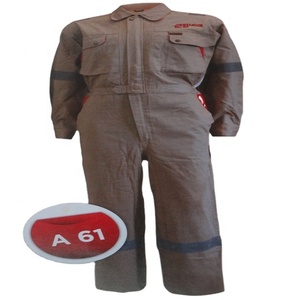 Traje de Seguridad con Franjas Reflectantes, Transpirable, de Algodón, Overol de Trabajo de Cuerpo Completo, Unisex - Product Image 1