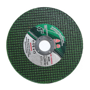 Disque de coupe pour meuleuse d'angle 4 pouces, à bord continu en alumine, qualité industrielle pour la coupe du métal, de l'acier inoxydable et des alliages d'aluminium - Product Image 1