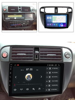 Para Honda Civic (EJEKEM) 1995-2001 Android 12 Monitor de coche carplay DSP RDS GPS construido en 2din radio reproductor de dvd 5,1 HIFI