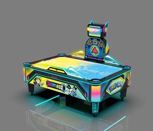 Air Hockey Space Arcade Machine Four Player Smart <b>Table</b> Remote Control Electronic Counter for Family Entertainment - Product Image 6