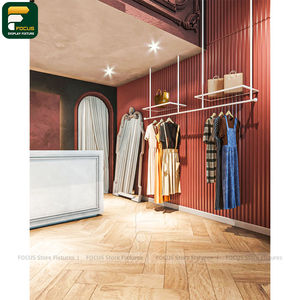 Étagère de présentation de vêtements moderne, comptoir de vêtements, armoire à vêtements, mobilier commercial - Product Image 4