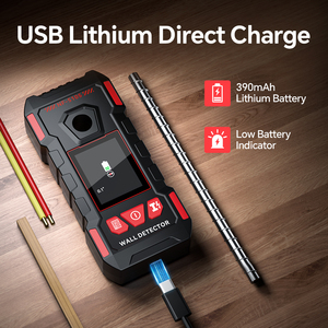 Máy quét tường NF-5105 Noyafa 3 trong 1 công cụ tìm Stud phát hiện gỗ kim loại và dây sống | độ chính xác cao và dễ sử dụng - Product Image 6