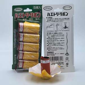 PIÈGE À COLLE À RUBAN MOUCHE DE 85CM AVEC TUBE EN PAPIER - Product Image 5