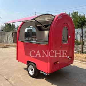 Mini camion de nourriture mobile personnalisé | Bar à café et chariot de restauration rapide de rue | Remorque de restaurant mobile en plein air à vendre - Product Image 3
