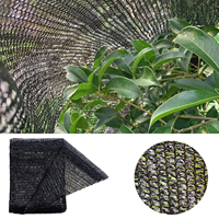 Filet d'ombrage robuste en HDPE beige résistant aux UV pour jardin, serre et abri
