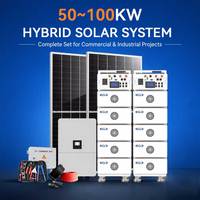 Système de stockage d'énergie solaire hybride hors réseau Eitai de qualité supérieure 50KW 80KW 100KW pour usage commercial