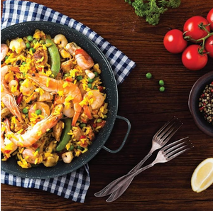 Dreeko, Paella de acero inoxidable, sartén antiadherente con revestimiento de cerámica, cocina de Gas, utensilios de cocina para uso doméstico, proveedor de utensilios de cocina para freír - Product Image 4