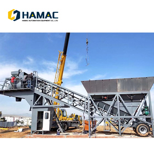 Factory Price Fully Automatic Portable Yhzs50 <strong>Mobile</strong> <strong>Concrete</strong> Batching Plant <strong>Concrete</strong> Mixing Plant 50m3/h <strong>Concrete</strong> Plant Price - Product Image 5