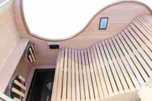 Thiết kế hiện đại rắn gỗ buồng oxy với hồng ngoại xa và máy tính bảng điều khiển - Product Image 6