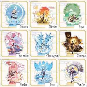Soporte de Acrílico Personalizado OEM/ODM de Personajes de <span class=keywords><strong>Genshin</strong></span> Impact, Figura de Acrílico de <span class=keywords><strong>Genshin</strong></span> Impact para Escritorio, Soporte de Personaje de <span class=keywords><strong>Genshin</strong></span> Neuvill - Product Image 6