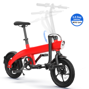 Vélo Électrique Pliant ONYX 14'' - Meilleur <span class=keywords><strong>Prix</strong></span> - Batterie Lithium 250W Moteur Brushless Assistance Pédalage 36V CE pour Adultes Urbain - Product Image 2