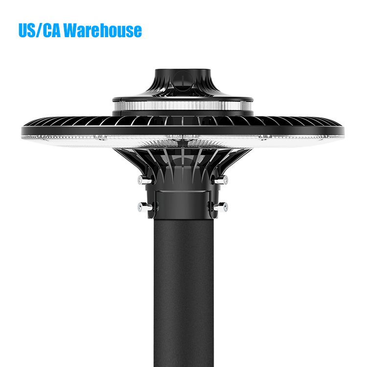 60W 80W 100W 150W Aluminum Commercial Modern Front Yard Parking Lot Lamp Post Area Street Pole Barn Lighting LED Garden Light