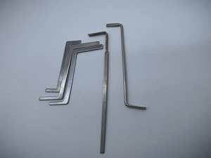 Juego de Herramientas de Reparación para <span class=keywords><strong>Cerrajeros</strong></span>, 5 Piezas, Llaves de Tensión - Product Image 5