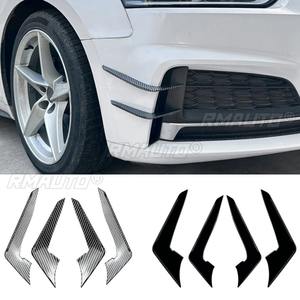 Alerón de viento para Audi A5 S5 F5 Sline 2017-2020, cuchilla de aire para tuning, divisor lateral de parachoques delantero, accesorios para coche - Product Image 2