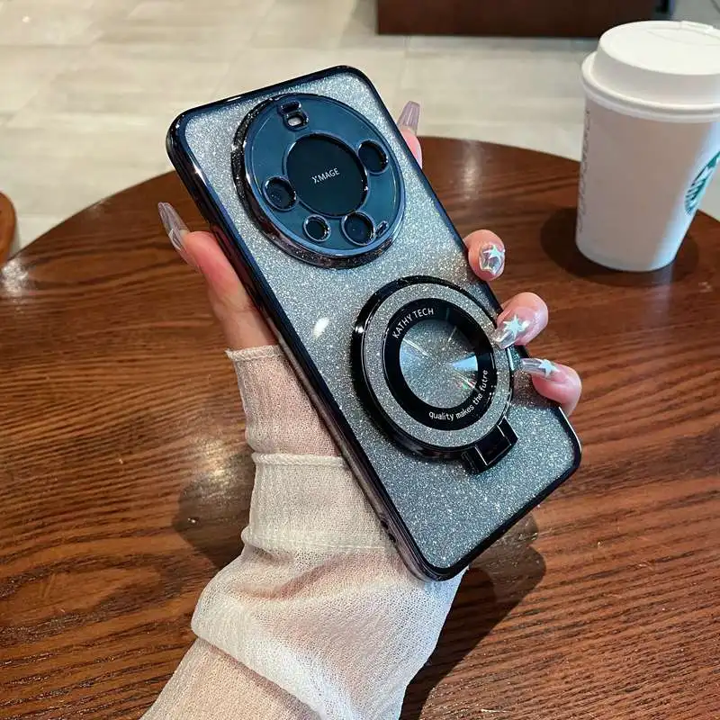 Tenedor negro del anillo