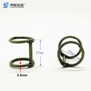 EWANG Factory 2 Holes Desk Binding Ring Loose Leaf Calendar Rings - Product Image 4