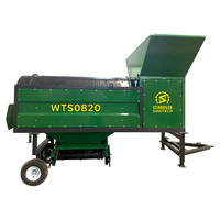 Criba Trómel Móvil Modelo Pequeño MTS0820 para Arena, Grava, Tierra, Tierra Vegetal, Cribadora de Compost en Venta