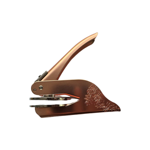 Offre Spéciale : Sceau à Embosser <span class=keywords><strong>Personnalisé</strong></span> en Acier Inoxydable – Outil Portable pour Embossage de Papier, Certificats et Documents Notariaux - Product Image 5