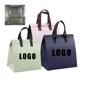 Wholesale pp Laminated Non Woven Milk Tea Bag Aluminum Foil Thermal Bag Insulated - Product Image 1
