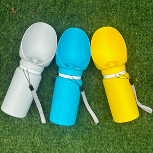 Portable Pet Water Bottle Leak Proof One <b>Button</b> Drinking Dispenser <b>Dog</b> Cat Travel Water Carrier Outdoor Feeder - Product Image 2