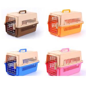 Lüks plastik moda havayolu onaylı <span class=keywords><strong>Pet</strong></span> taşıma kutusu kedi kafesi köpek seyahat taşıyıcısı - Product Image 6