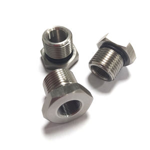 מתאם מסנן דלק מפלדת אל-חלד SS304 סיטונאי מחבר איכותי 1/2-28 עד 3/4-16OD התאמת הברגה למסנן דלק - Product Image 5