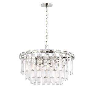 Factory Modern <b>Dining</b> Room Metal Crystal Pendant Light Wedding <b>Table</b> Hall Decoration Iron Crystal Chandelier - Product Image 3