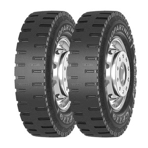 Neumático de camión duradero 12.00R20(K) apto para uso prolongado y pesado en logística, construcción y reparto urbano. - Product Image 1