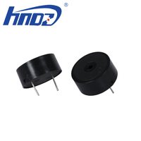 HND-2310B Buzzer Piezo Aktif 23*10mm 12V DC 90dB 3500Hz Buzzer Piezoelektrik Lubang Tembus untuk Alarm & Peralatan Medis