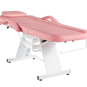 Beliebte Kosmetikliege Massageliege mit Aufbewahrungsbox Massagestuhl Verstellbare Netz-Kosmetikliege - Product Image 3
