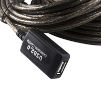 Cable de extensión USB 2,0 macho a hembra USB 2,0 tipo a macho a hembra transferencia de datos de alta velocidad 480 Mbps