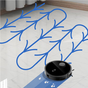 Robot aspirateur intelligent avec fonction de nettoyage au laser, fonctions de balayage humide et sec, recharge automatique, alimenté par batterie électrique, pour usage domestique - Product Image 2