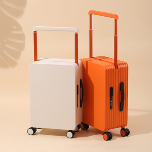 Maleta de Mano de 20 Pulgadas para Mujer con Candado de Combinación, Ruedas Giratorias, Bolsa de Viaje Resistente para Viajes de Placer, Colores Macaron - Product Image 1