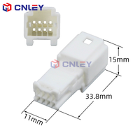 Modèle de connecteur audio femelle 8 broches 6098-5269 pour les bornes en plastique du faisceau de câblage du klaxon de voiture automobile