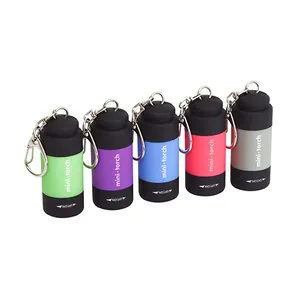 Mini lampe de poche à LED avec Logo personnalisé, Mini torche de poche Rechargeable par USB pour le Camping
