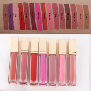 Brillo de labios mate vegano, resistente al agua, marca privada, terciopelo, líquido mate, venta al por mayor - Product Image 3