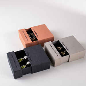 Bán buôn giấy Cá Nhân Tông hộp đồ trang sức tùy chỉnh nhỏ trượt ngăn kéo Hộp bao bì với logo - Product Image 3