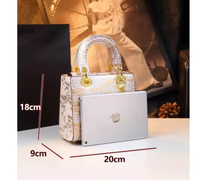 Sac fourre-tout en cuir véritable à motif crocodile, luxueux et subtillement élégant, fermeture magnétique, sac à bandoulière pour femme