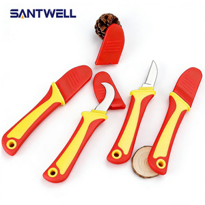 Wholesale 1000V Insulated Electrician Knife Professional Cable <b>Stripping</b> Knife Fixed Blade Cable Knife Cheap and High Quality - Product Image 6