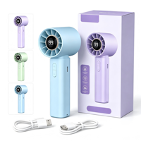 Ventilateur portable mini sans pales, rechargeable par USB, avec veilleuse, idéal pour voiture, extérieur et hôtel - Meilleures ventes