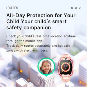Montre connectée pour enfants KS15 4G, écran 1,75 pouce, 800 mAh, deux caméras détachables, appel vidéo HD rotatif à 360°, GPS tracker, étanche IP67 - Product Image 3