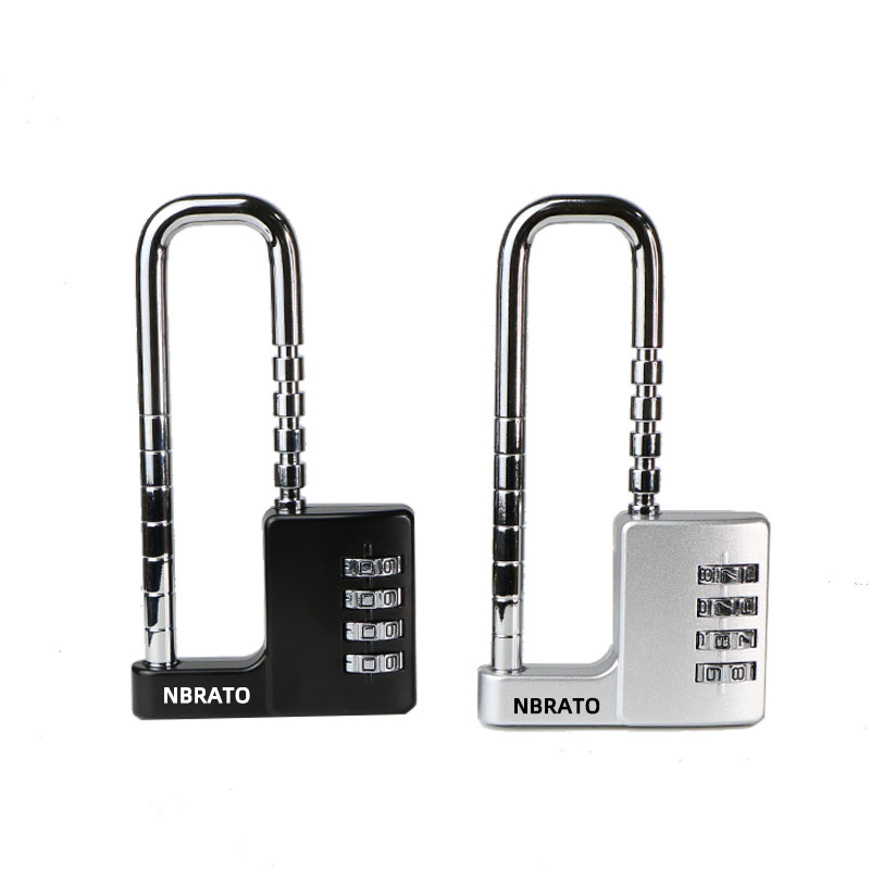Combination Lock, 4 Digit Combination Padlock, Adjustable Cabinet